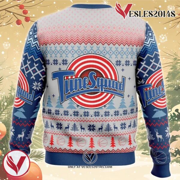 Tunesquad Space Jam Ugly Christmas Sweater, Unique Christmas Gift For Fans - Vesles2014S 1