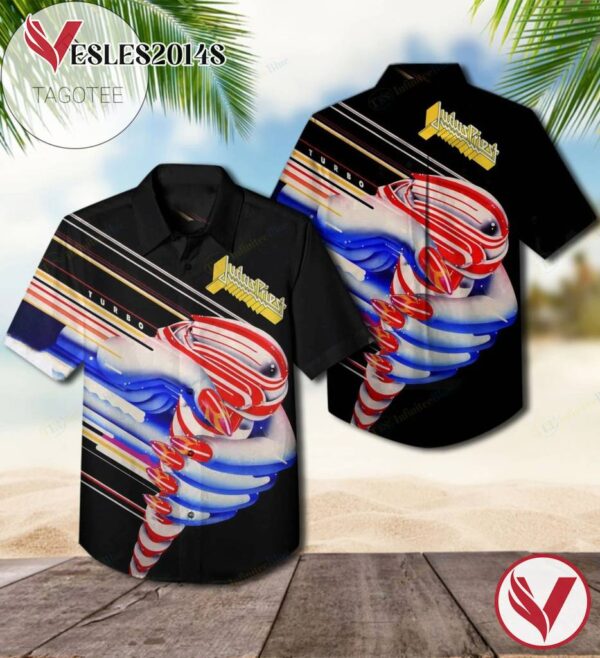 Turbo Album By Judas Priest Hawaiian Shirt, Best Gift For Music Lovers Vesles2014S