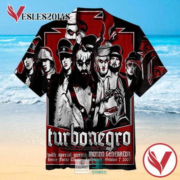 Turbonegro Casual Hawaiian Shirt, Best Gifts For Summer Vesles2014S 1