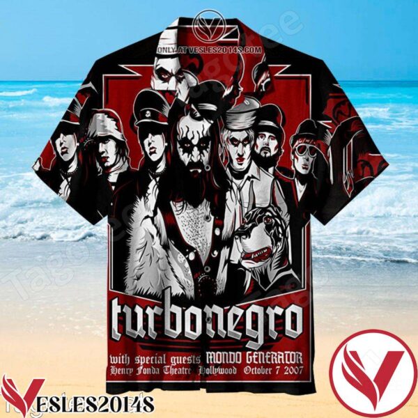 Turbonegro Hawaiian Shirt, Unique Gifts For Friends - Vesles2014S 1