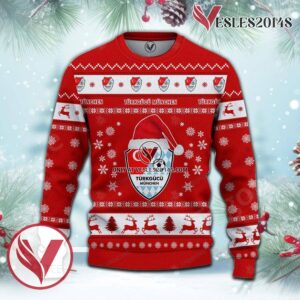 Türkgücü München Sport Ugly Christmas Sweater, Unique Gifts For Fans - Vesles2014aS 2