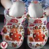 Turning Red Cartoon Crocs Crocband Clogs Shoes Comfortable For Men Women and Kids, Unique Gift From Vesles2014S