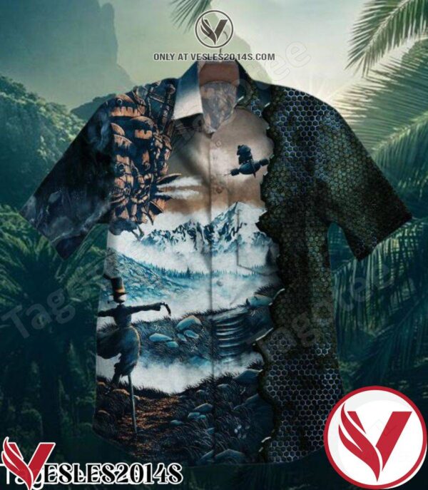 Turnip Head Ghibli Mountain Hawaiian Shirt, Unique Gifts For Friends - Vesles2014S 1