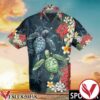 Turtles Flowers Hawaiian Shirt, Unique Gifts For Friends - Vesles2014S 1
