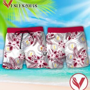 Tuskegee University Hawaiian Shirt, Beach Shorts, Perfect Gifts Idea In Holiday - Vesles2014S 1