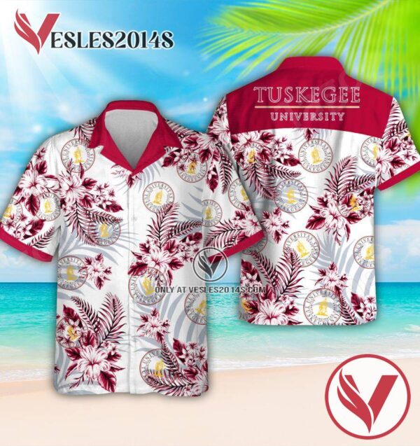 Tuskegee University Hawaiian Shirt, Beach Shorts, Perfect Gifts Idea In Holiday - Vesles2014S