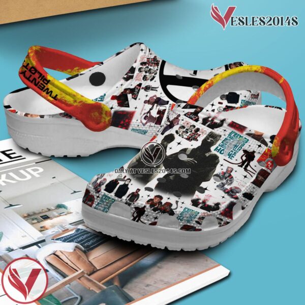 Twenty One Pilots Music Crocs Crocband Clogs Shoes, Unique Gifts For Fans Style 12 - Vesles2014S 2
