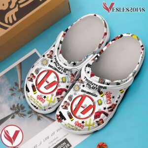 Twenty One Pilots Music Crocs Crocband Clogs Shoes, Unique Gifts For Fans Style 3 - Vesles2014S 3