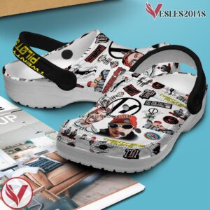 Twenty One Pilots Music Crocs Crocband Clogs Shoes, Unique Gifts For Fans Style 4 - Vesles2014S 3