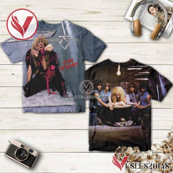 Twisted Sister Stay Hungry Album Cover Shirt, Unique Gifts For Music Lovers - Vesles2014S