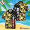 Twisted Tea American Flag Tropical Flower Hawaiian Shirt, Best Summer Gifts For Fans - Vesles2014S