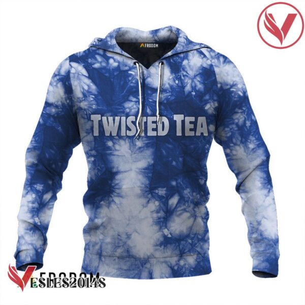 Twisted Tea Blue Tie-dye Hoodie & Zip Hoodie - Vesles2014S 1