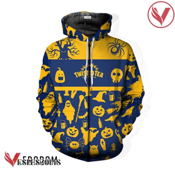 Twisted Tea Halloween Patterns Hoodie & Zip Hoodie - Vesles2014S 3