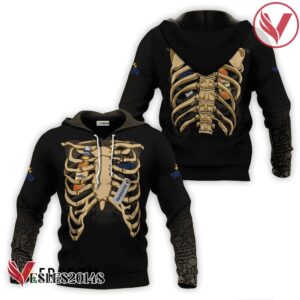 Twisted Tea Skeleton Ribcage Hoodie & Zip Hoodie - Vesles2014S