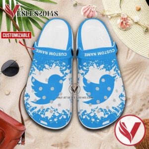 Twitter Logo Crocs Shoes For Men And Women, Unique Clogs Shoes For Fans - Vesles2014S 1