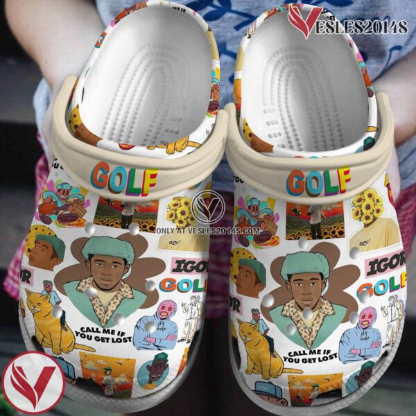 Tyler, the Creator Music Crocs Crocband Clogs Shoes, Unique Gifts For Fans Style 2 - Vesles2014S