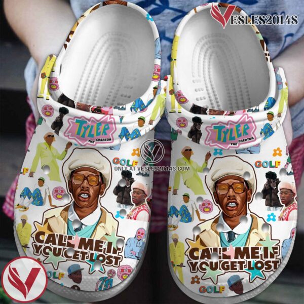 Tyler, the Creator Music Crocs Crocband Clogs Shoes, Unique Gifts For Fans Style 3 - Vesles2014S