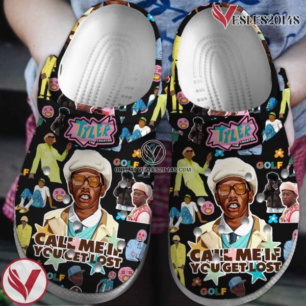 Tyler, the Creator Music Crocs Crocband Clogs Shoes, Unique Gifts For Fans Style 4 - Vesles2014S