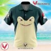 Typhlosion Face Pokemon Hawaiian Button Up Shirt, Perfect Gifts For Anime Lovers - Vesles2014S