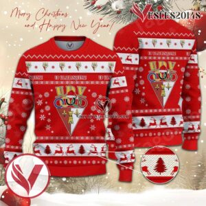 U.D. Vilafranquense Sport Ugly Christmas Sweater, Unique Gifts For Fans - Vesles2014aS 1