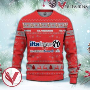 U.S. Cremonese Sport Ugly Christmas Sweater, Unique Gifts For Fans - Vesles2014aS 2