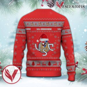 U.S. Cremonese Sport Ugly Christmas Sweater, Unique Gifts For Fans - Vesles2014aS 3
