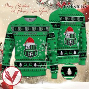 U.S. Sassuolo Sport Ugly Christmas Sweater, Unique Gifts For Fans - Vesles2014aS 1