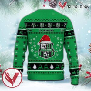 U.S. Sassuolo Sport Ugly Christmas Sweater, Unique Gifts For Fans - Vesles2014aS 3