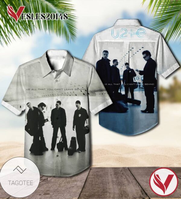 U2 All That You Can't Leave Behind Album Cover Hawaiian Shirt, Best Gift For Music Lovers Vesles2014S
