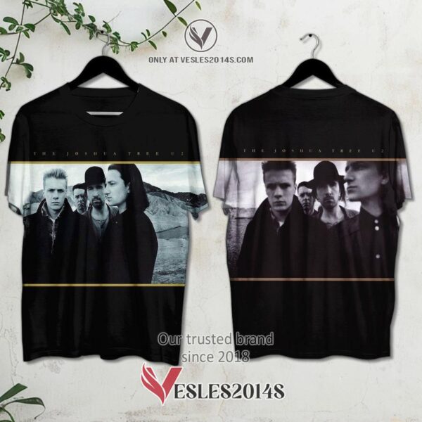 U2 Band Members Album 3D Shirt, Unique Gifts For Music Lovers - Vesles2014S