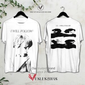 U2 I Will Follow Album 3D Shirt, Unique Gifts For Music Lovers - Vesles2014S