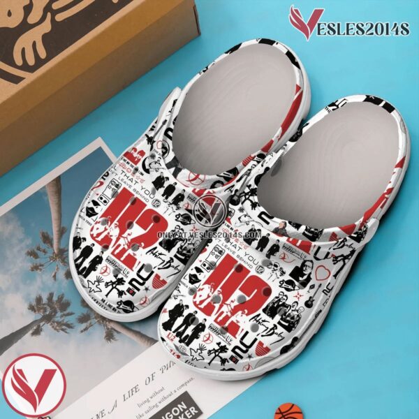 U2 Rock Band Music Crocs Crocband Clogs Shoes, Unique Gifts For Fans - Vesles2014S 2