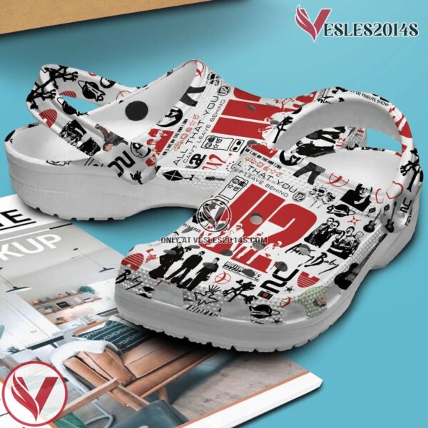 U2 Rock Band Music Crocs Crocband Clogs Shoes, Unique Gifts For Fans - Vesles2014S 3