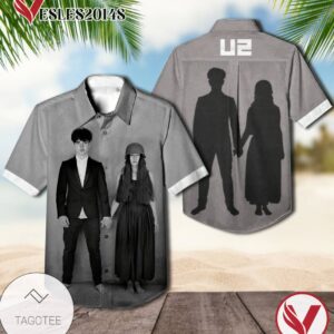 U2 Songs Of Experience Album Cover Hawaiian Shirt, Best Gift For Music Lovers Vesles2014S