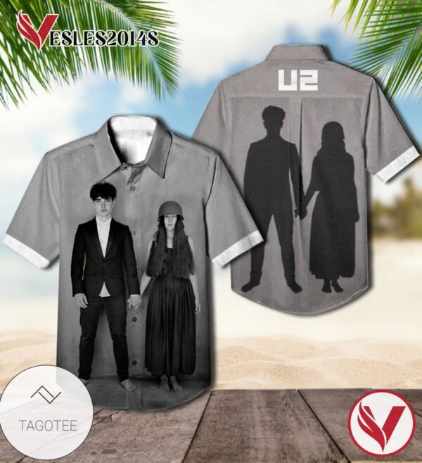 U2 Songs Of Experience Album Cover Hawaiian Shirt, Best Gift For Music Lovers Vesles2014S