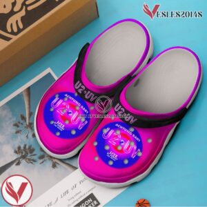 U2 UV Achtung Baby Live at Sphere Music Crocs Crocband Clogs Shoes, Unique Gifts For Fans Style 1 - Vesles2014S 3