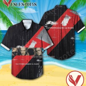U2 Unreleased And Rare Album Cover Hawaiian Shirt, Unique Gifts For Music Lovers - Vesles2014S