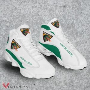UAB Blazers NCAA Logo Air Jordan 13 Shoes, Best Sneaker Gifts For Fans - Vesles2014s