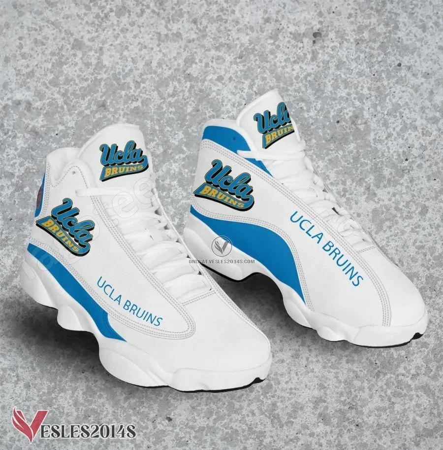UCLA Bruins NCAA Logo Air Jordan 13 Shoes, Best Sneaker Gifts For Fans - Vesles2014s