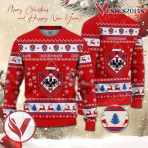UD Oliveirense Sport Ugly Christmas Sweater, Unique Gifts For Fans - Vesles2014aS 1
