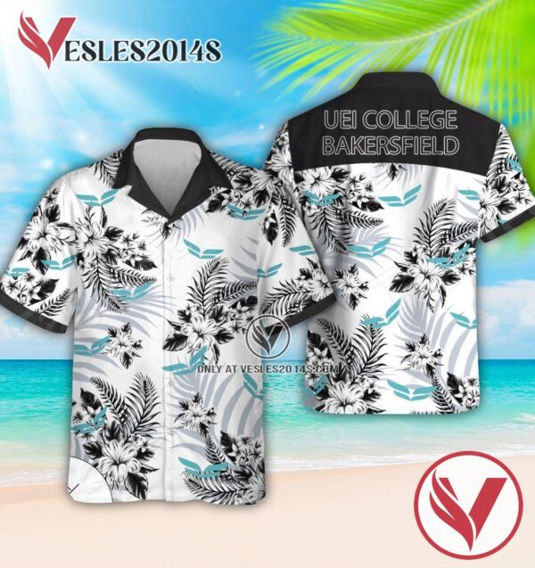 UEI College-Bakersfield Logo Aloha Summer Shirt, Perfect Gifts Idea In Holiday - Vesles2014S