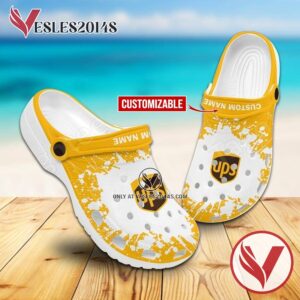 UPS Brand Crocs Shoes For Men And Women, Unique Clogs Shoes For Fans - Vesles2014S