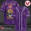 US Flag Black Skull Crown Royal Baseball Jersey, Perfect Gifts For Fans - Vesles2014S