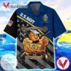 US Navy Veteran All Gave Some Hawaiian Graphic Print Short Sleeve Hawaiian Casual Shirt Vesles2014S