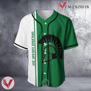 USC Upstate Spartans Baseball Jersey Half Style NCAA, Unique Gifts For Fans - Vesles2014s
