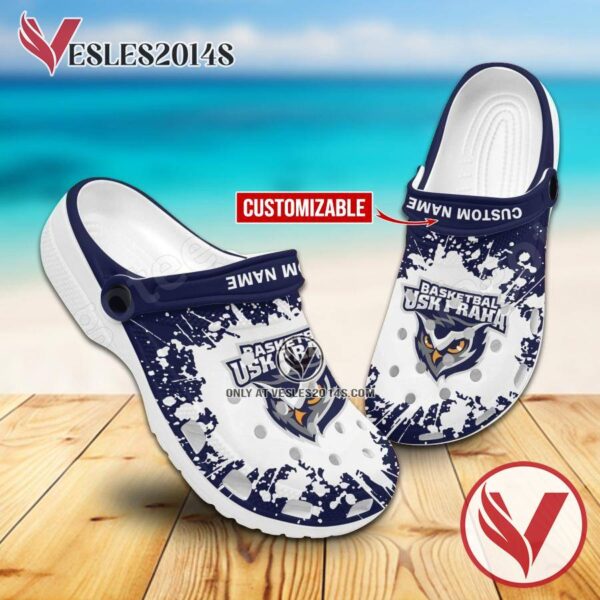 USK Praha Logo Crocs Shoes For Men And Women, Unique Clogs Shoes For Fans - Vesles2014S