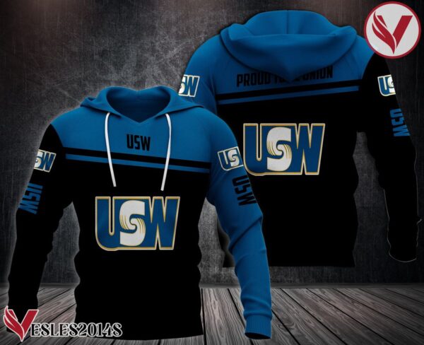 USW Uniform Custom Hoodie Style 10 - Vesles2014S