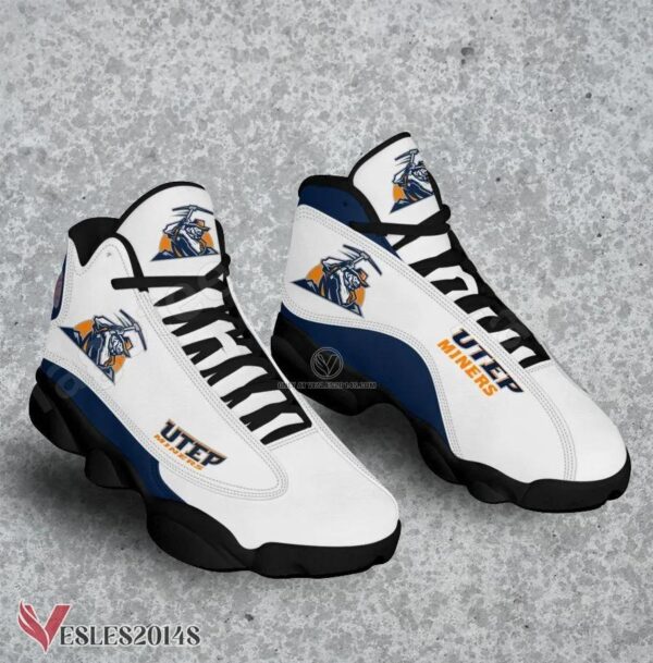 UTEP Miners NCAA Logo Air Jordan 13 Shoes, Best Sneaker Gifts For Fans - Vesles2014s 1