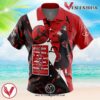Uchiha Itachi Naruto Shippuden Hawaiian Button Up Shirt, Perfect Gifts For Anime Lovers - Vesles2014S