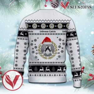 Udinese Calcio 1896 Sport Ugly Christmas Sweater, Unique Gifts For Fans - Vesles2014aS 3